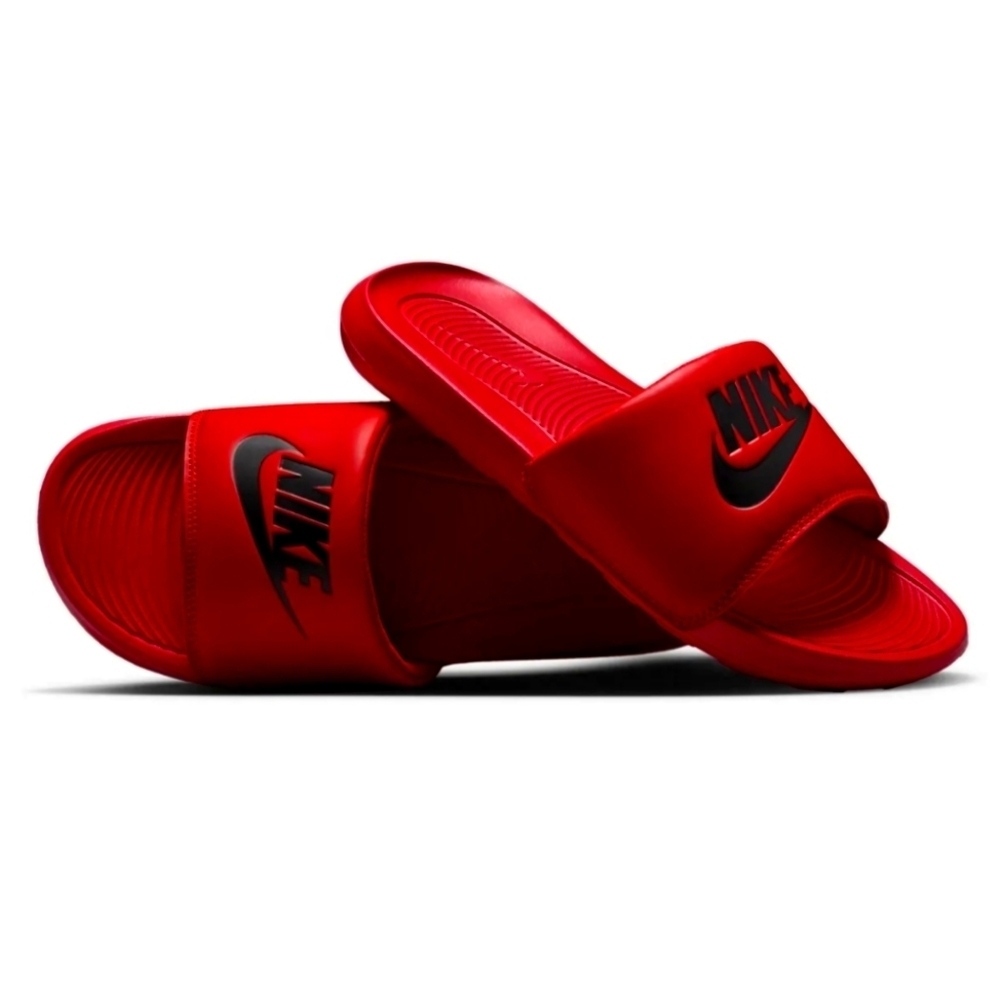 Nike Victori one slides red size: 6